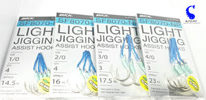 BKK Light Jig Assist SF8070 /  Hameçons assist light jig SF8070