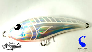 Nashy Custom 130mm 70g Stickbait Slow Sink / Coulant lent