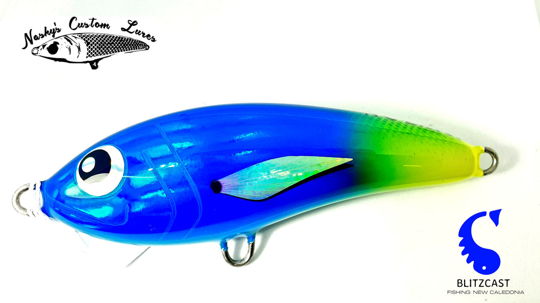 Nashy Custom 130mm 70g Stickbait Slow Sink / Coulant lent